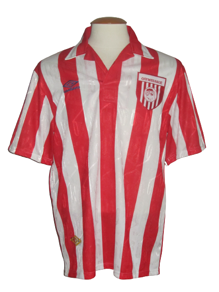 Olympiakos F.C. 1992-93 Home shirt L *mint*