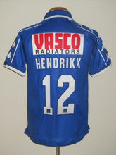 Load image into Gallery viewer, KRC Genk 1999-01 Home shirt M #12 Marc Hendrickx *signed*