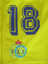 Load image into Gallery viewer, Union Saint-Gilloise 1997-99 Home short PLAYER ISSUE *multiple numbers*