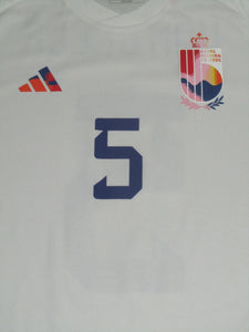 Red Flames 2022-23 Away shirt M #5 Van Belle *mint*