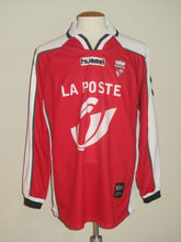 Load image into Gallery viewer, Royal Excel Mouscron 2002-03 Home shirt L/S MATCH ISSUE/WORN &quot;multiple #/players available&quot;