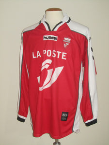 Royal Excel Mouscron 2002-03 Home shirt MATCH ISSUE/WORN #18 Jean-Philippe Charlet