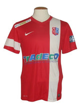 Load image into Gallery viewer, Royal Excel Mouscron Peruwelz 2012-14 Home shirt MATCH ISSUE/WORN #22 Jérémy Houzé