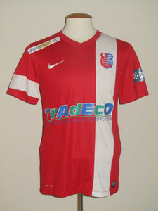 Royal Excel Mouscron Peruwelz 2012-14 Home shirt MATCH ISSUE/WORN #22 Jérémy Houzé