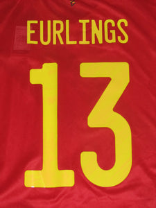 Red Flames 2020-21 Home shirt M #13 Hannah Eurlings *new with tags*
