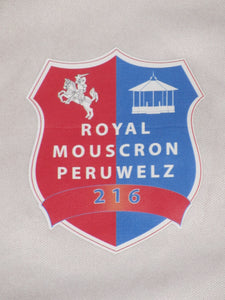 Royal Excel Mouscron Peruwelz 2012-14 Home shirt MATCH ISSUE/WORN #22 Jérémy Houzé