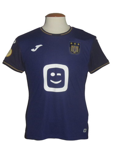 RSC Anderlecht Women 2021-22 Home shirt L #9 Mariam Toloba *new with tags*