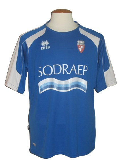 Royal Excel Mouscron 2009-10 Away shirt MATCH ISSUE/WORN #22 Alexandre Teklak