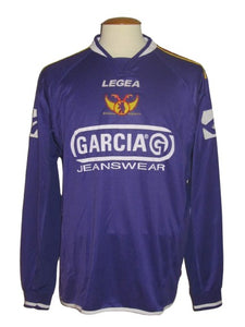Germinal Beerschot 2004-05 Home shirt L/S PLAYER ISSUE L-XL *multiple #*