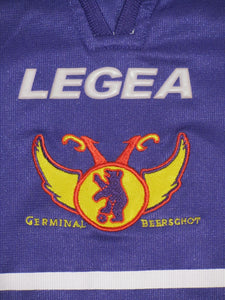 Germinal Beerschot 2004-05 Home shirt L/S PLAYER ISSUE L-XL *multiple #*