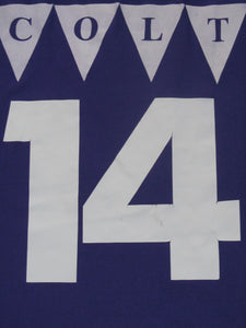 Germinal Beerschot 2004-05 Home shirt L/S PLAYER ISSUE L-XL *multiple #*