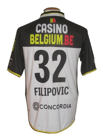 KSC Lokeren 2018-19 Home shirt MATCH ISSUE/WORN #32 Jakov Filipovic