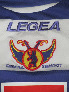 Germinal Beerschot 2008-09 Home shirt L/S PLAYER ISSUE L-XL *multiple #*