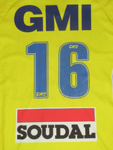 Load image into Gallery viewer, KVC Westerlo 2016-17 Home shirt MATCH ISSUE #16 Jordan Mustoe vs KV Kortrijk *signed*