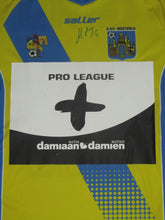 Load image into Gallery viewer, KVC Westerlo 2016-17 Home shirt MATCH ISSUE #16 Jordan Mustoe vs KV Kortrijk *signed*