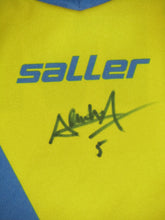 Load image into Gallery viewer, KVC Westerlo 2016-17 Home shirt MATCH ISSUE #5 Alessio Alessandro vs KV Kortrijk *signed*