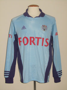 RSC Anderlecht 2001-02 Away shirt L/S L PLAYER ISSUE #12