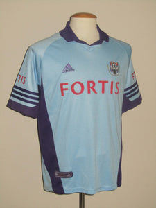 RSC Anderlecht 2001-02 Away shirt M #20 Gilles de Bilde