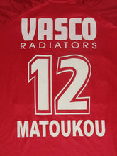 Load image into Gallery viewer, KSK Heusden-Zolder 2003-04 Away shirt MATCH ISSUE/WORN #12 Eric Matoukou