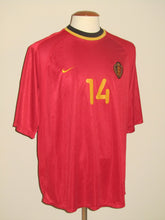 Load image into Gallery viewer, Rode Duivels 2000-02 Home shirt XL #14