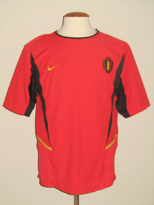 Rode Duivels 2002-04 Home shirt M