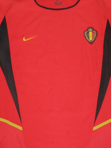 Rode Duivels 2002-04 Home shirt M