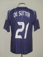 Load image into Gallery viewer, RSC Anderlecht 2008-09 Home shirt L/S L #21 Tom De Sutter *signed*
