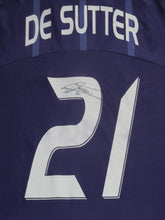 Load image into Gallery viewer, RSC Anderlecht 2008-09 Home shirt L/S L #21 Tom De Sutter *signed*