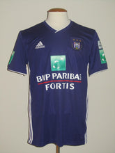 Load image into Gallery viewer, RSC Anderlecht 2018-19 Home shirt MATCH ISSUE/WORN #8 Pieter Gerkens