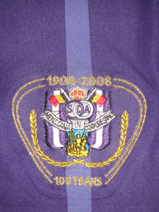 RSC Anderlecht 2008-09 Home shirt L/S L #21 Tom De Sutter *signed*