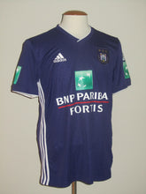 Load image into Gallery viewer, RSC Anderlecht 2018-19 Home shirt MATCH ISSUE/WORN #8 Pieter Gerkens