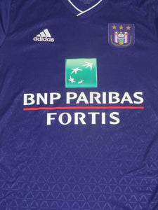 RSC Anderlecht 2018-19 Home shirt MATCH ISSUE/WORN #8 Pieter Gerkens