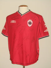 Load image into Gallery viewer, Royal Antwerp FC 2001-02 Away shirt MATCH ISSUE/WORN #15 Justice Christopher *signed*