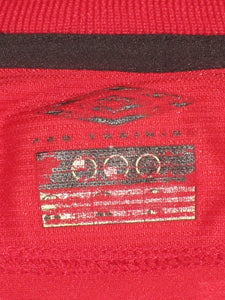 Royal Antwerp FC 2001-02 Away shirt MATCH ISSUE/WORN #15 Justice Christopher *signed*