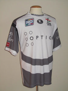 Oud-Heverlee Leuven 2012-13 Home shirt MATCH ISSUE/WORN #8 Karel Geraerts *signed*