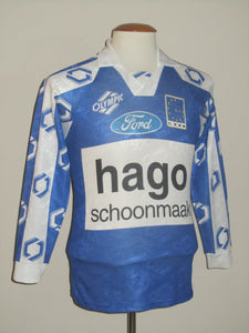 KRC Genk 1995-97 Home shirt L/S 164 #4 Davy Oyen