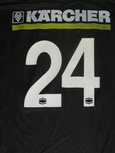 KVC Westerlo 2001-03 Keeper shirt MATCH ISSUE/WORN #24 Jonathan Bourdon