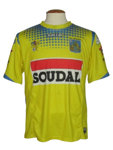 KVC Westerlo 2015-16 Home shirt MATCH ISSUE/WORN #3 Filip Daems