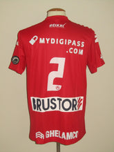 Load image into Gallery viewer, KV Kortrijk 2013-14 Home shirt PLAYER ISSUE M-L *mint &amp; multiple numbers*