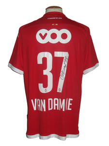 Standard Luik 2015-16 Home shirt XXXL #37 Jelle Van Damme *signed*