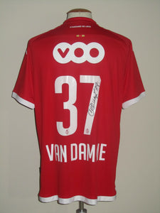 Standard Luik 2015-16 Home shirt XXXL #37 Jelle Van Damme *signed*