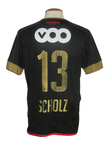 Standard Luik 2016-17 Away shirt XL #13 Alexander Scholz