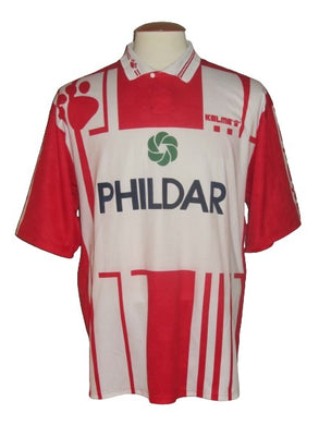 Royal Excel Mouscron 1994-95 Home shirt MATCH ISSUE/WORN #8