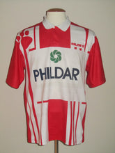 Load image into Gallery viewer, Royal Excel Mouscron 1994-95 Home shirt #18 *light damage*