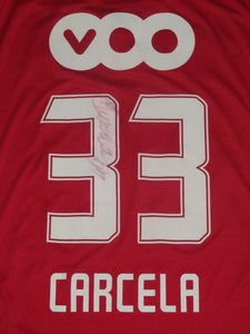 Standard Luik 2013-14 Home shirt M #33 Mehdi Carcela *signed*
