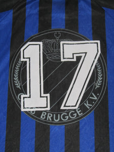 Club Brugge 1997-98 Home shirt PLAYER ISSUE #17