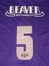 Load image into Gallery viewer, Germinal Beerschot 2001-02 Home shirt MATCH ISSUE/WORN #5 Pieter-Jan Monteyne vs Charleroi *Last game Marc Degryse*
