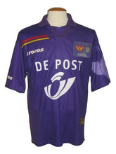 Load image into Gallery viewer, Germinal Beerschot 2001-02 Home shirt MATCH ISSUE/WORN #5 Pieter-Jan Monteyne vs Charleroi *Last game Marc Degryse*