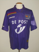 Load image into Gallery viewer, Germinal Beerschot 2001-02 Home shirt MATCH ISSUE/WORN #5 Pieter-Jan Monteyne vs Charleroi *Last game Marc Degryse*