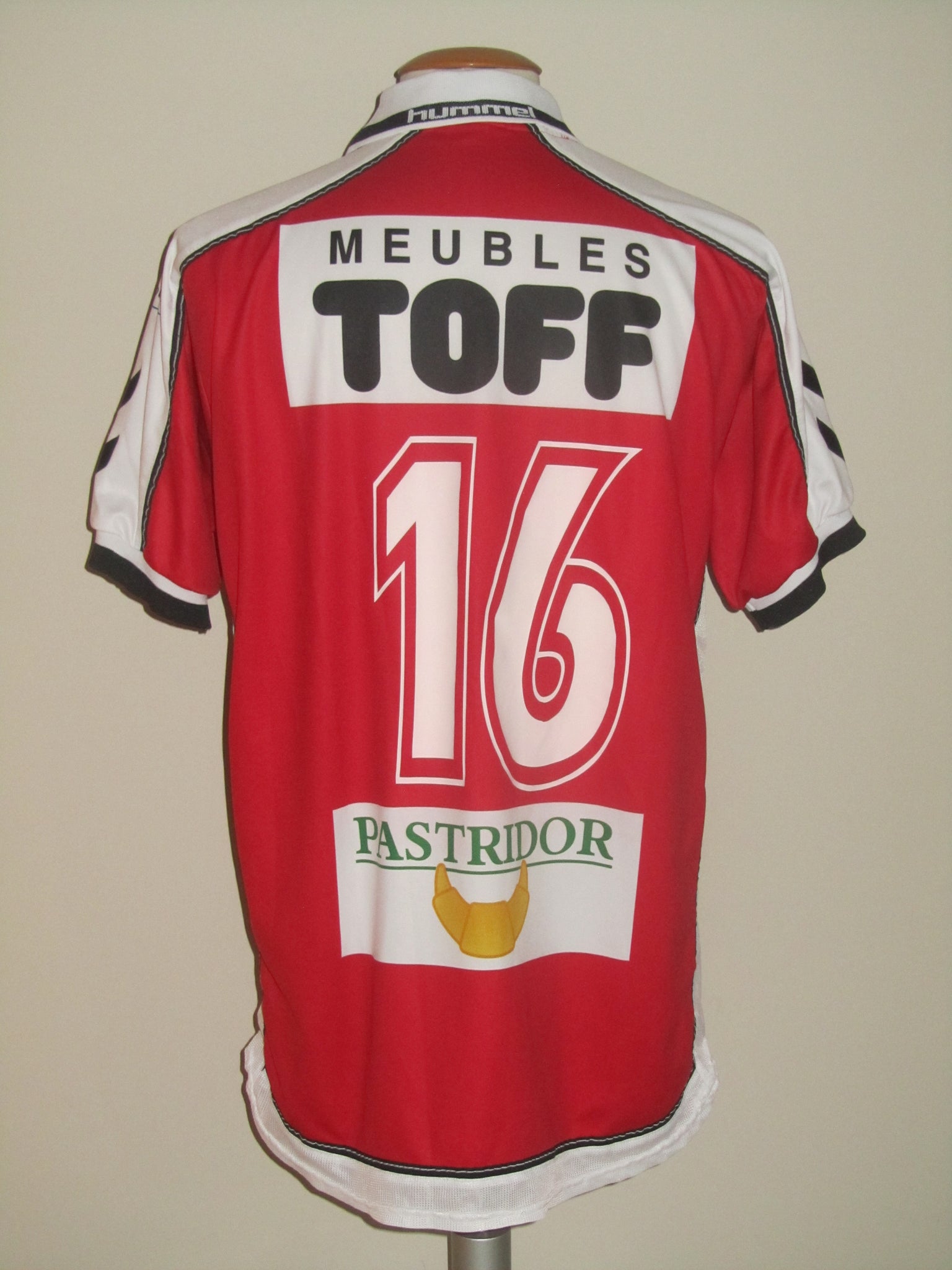Royal Excel Mouscron 1998-99 Away shirt MATCH ISSUE/WORN #13 Frédéric Royal Excel Mouscron 1998-99 Away shirt MATCH ISSUE/WORN #13 Frédéric